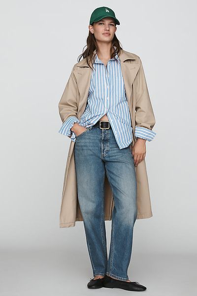 Anthropologie LEE High-Rise Relaxed Straight-Leg Jeans