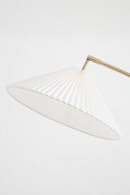Anthropologie Leroy Pleated Arc Floor Lamp - Thumbnail 2