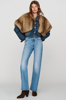 Anthropologie Levi's Wedgie High Rise Bootcut Jeans