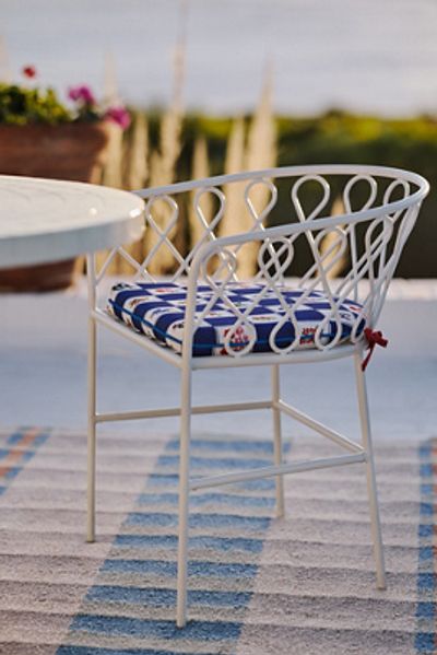 Anthropologie Lillie Indoor/Outdoor Dining Chair