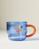 Anthropologie Love Notes Glass Espresso Cup - 2