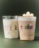 Anthropologie Love Notes Milk & Cookies Juice Glasses, Set of 2 - 2