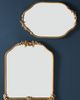 Anthropologie Luisa Hummingbird Gilded Flower Oval Wall Mirror - 4