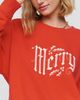 Anthropologie Maeve Merry 100% Cotton Graphic Sweatshirt - 3