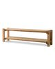 Anthropologie Marcia Overstated Joints Low Console Table - 2