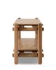 Anthropologie Marcia Overstated Joints Low Console Table - 3