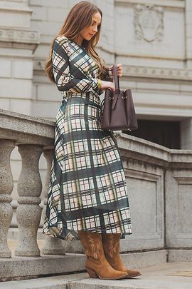 Anthropologie @merricksart x By Anthropologie Ruched Mesh Midi Dress