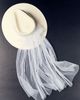 Anthropologie Meshika Happily Ever After Hat With Veil - 4