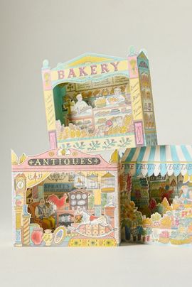 Anthropologie Mixed Pack 3D Greeting Cards, Set of 6 by Emily Sutton Shop