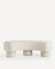 Anthropologie Modella Performance Linen Curved Bench - 1