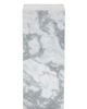 Anthropologie Modern Marble Small Pedestal Accent Table - 1