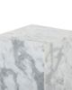 Anthropologie Modern Marble Small Pedestal Accent Table - 3