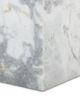 Anthropologie Modern Marble Small Pedestal Accent Table - 4