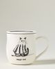 Anthropologie Molly Hatch Stoneware Halloween Cat Mug - 2