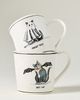 Anthropologie Molly Hatch Stoneware Halloween Cat Mug - 4