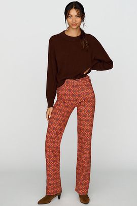 Anthropologie MOTHER The Kick It High Rise Straight Leg Jeans