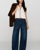 Anthropologie MOTHER The Spoonful Nerdy High Rise Barrel Jeans - 1