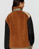 Anthropologie MOTHER The Teddy Oversized Zip-Front Vest Jacket - 4