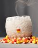 Anthropologie Mystic Confetti Icon Candy Corn Glass Candle - 1
