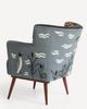 Anthropologie Night Lake Petite Accent Chair - 4