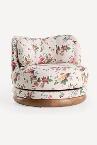 Anthropologie Norris Camille Swivel Chair