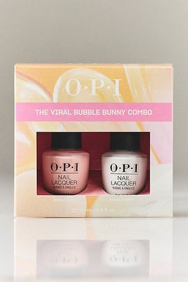 Anthropologie OPI Bunny Bubble Duo Set