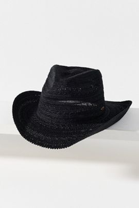 Anthropologie Packable Knit Rancher Hat