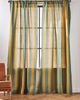 Anthropologie Pallido Cotton Linen Blend Woven Striped Curtain - 2
