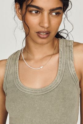 Anthropologie Pearl Duet Necklace