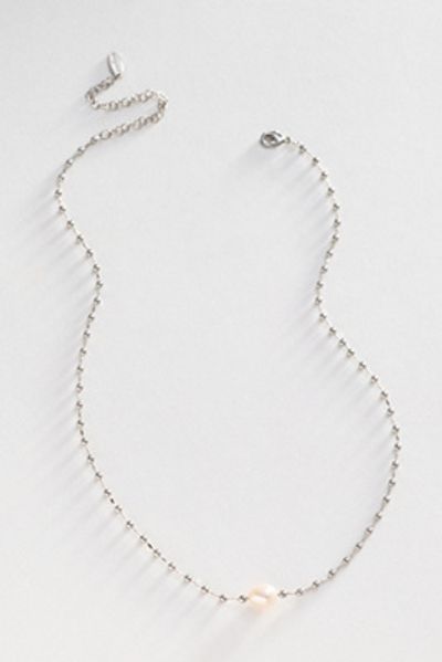 Anthropologie Pearl Solo Necklace