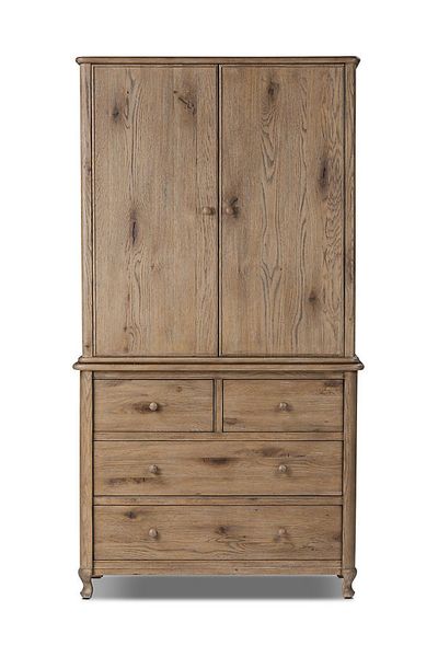 Anthropologie Pika Oak Armoire