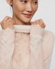 Anthropologie Pilcro Merino Wool Blend Pointelle Turtleneck Sweater - 1
