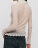 Anthropologie Pilcro Merino Wool Blend Pointelle Turtleneck Sweater - 3