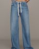 Anthropologie Pistola Jadyn High-Rise Wide-Leg Drawstring Jeans - 2