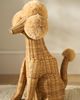 Anthropologie Poodle Dog Woven Wicker Basket - 3