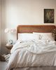 Anthropologie Posy Bud Linen Blend Duvet Cover - 1