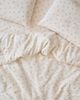 Anthropologie Posy Bud Linen Blend Duvet Cover - 2