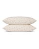 Anthropologie Posy Bud Linen Blend Pillowcase Pair - 2