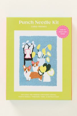 Anthropologie Punch Needle Kit