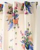 Anthropologie Rasmine Cotton Blend Floral Curtain - 2