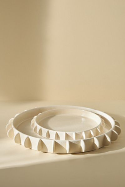 Anthropologie Reverie Half-Moon Tray