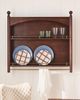 Anthropologie Roma Wood Plate Rack - 1
