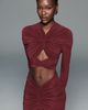 Anthropologie Ronny Kobo Bebe Ruched Twist Crop Top - 2