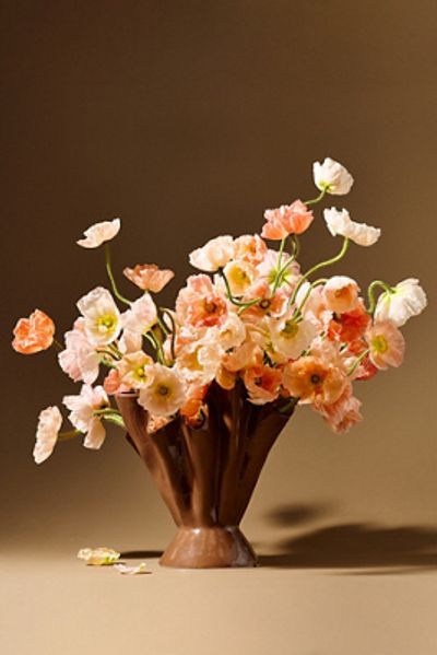 Anthropologie Ruffle Vase