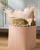 Anthropologie SALO Full Grain Leather Basket, Set of 2 - 1