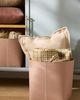 Anthropologie SALO Full Grain Leather Basket, Set of 2 - 2
