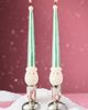 Anthropologie Santa Taper Candles, Set of 2 - 1