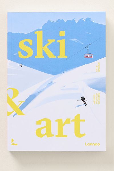 Anthropologie Ski & Art Softcover Book