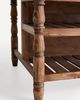 Anthropologie Spindle Marble-Top Kitchen Island - 6