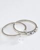 Anthropologie Stacked Adjustable Rings, Set of 2 - 1